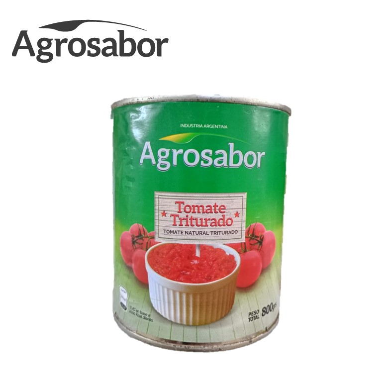 TOMATE TRIT AGROSABOR 800 GR LATA(8XB)