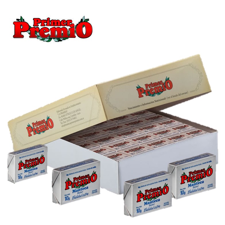 MANTECA PRIMER PREMIO 100X10 GR (6XB)