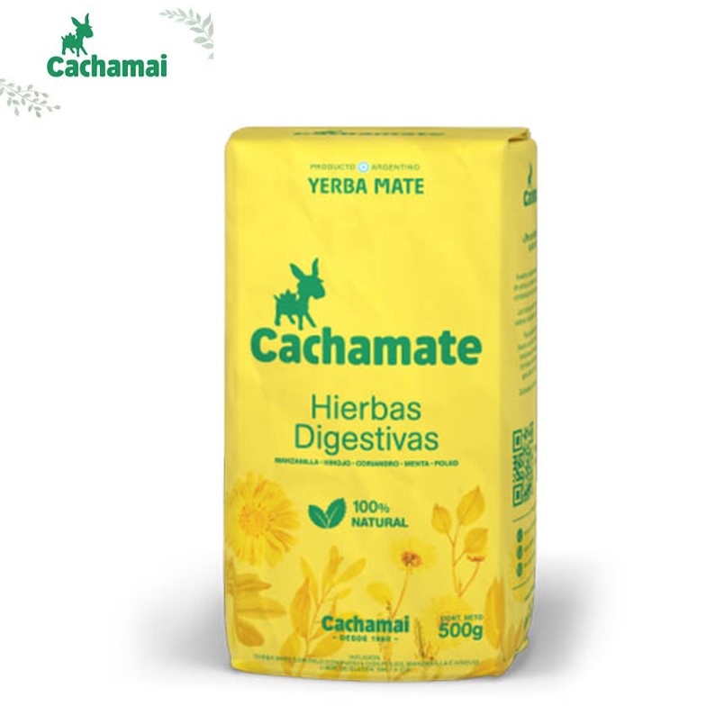 YERBA CACHAMATE 500 GR  AMARILLA (12XB)