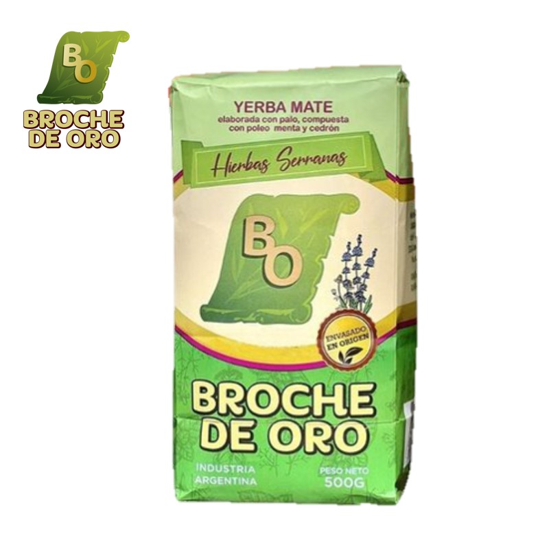 YERBA BROCHE DE ORO 500 GR COMPUESTA (10XB)