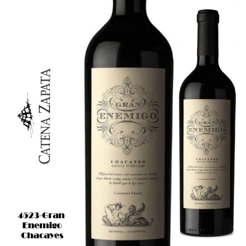 VINO GRAN ENEMIGO CHACAYES 750 ML (6XB)