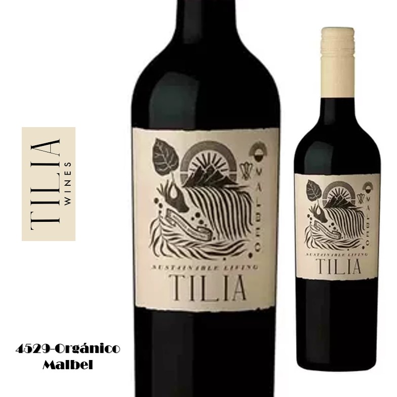 VINO TILIA 750 ML  ORGANICO MALBEC (6XB)