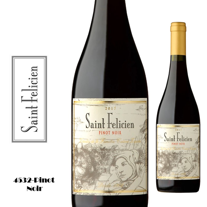 VINO SAINT FELICIEN 750 ML PINOT NOIR (6XB)