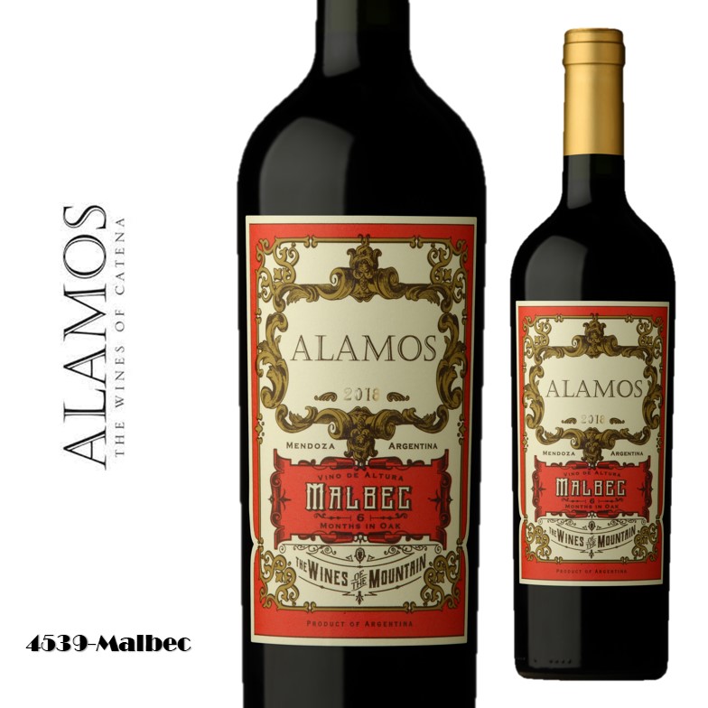 VINO ALAMOS 750 ML MALBEC (6XB)