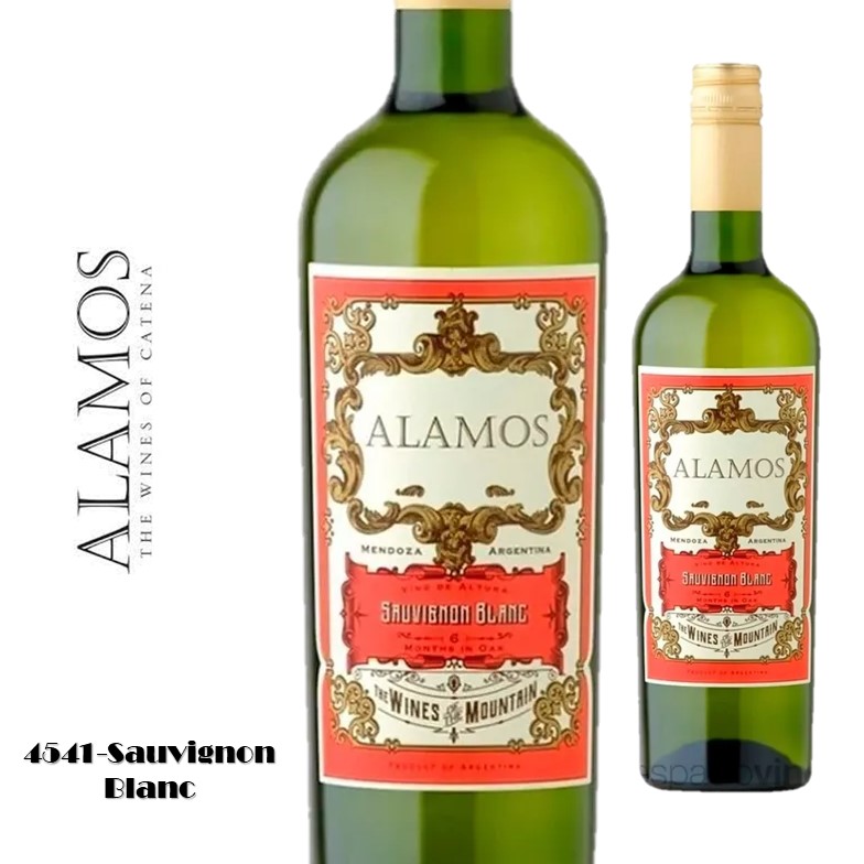 VINO ALAMOS 750 ML SAUVIGNON BLANC (6XB)