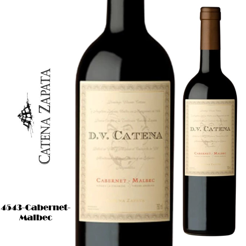 VINO DV CATENA 750 ML CABERNET-MALBEC (6XB)