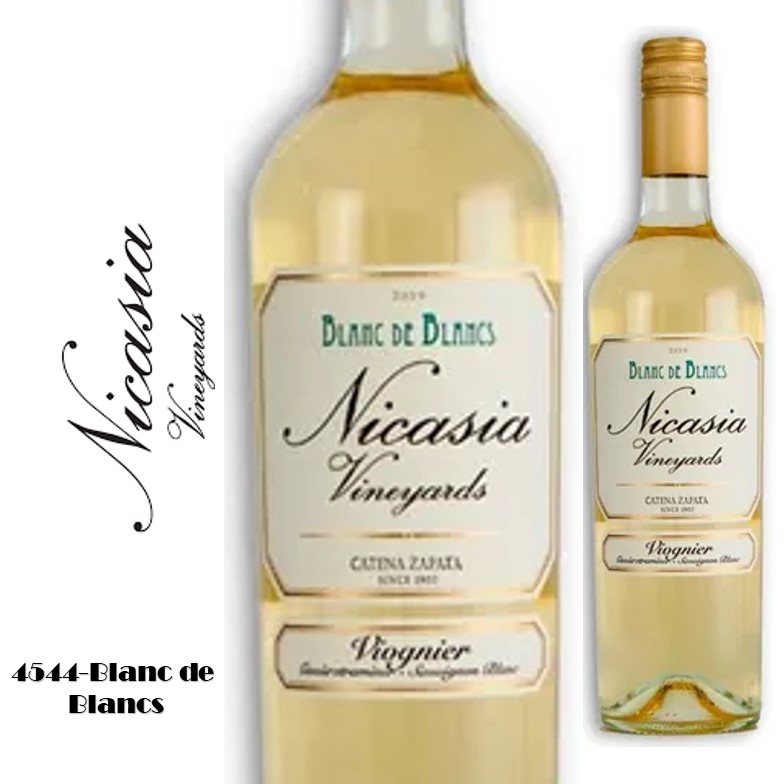 VINO NICASIA 750 ML BLANC DE BLANCS (6XB)
