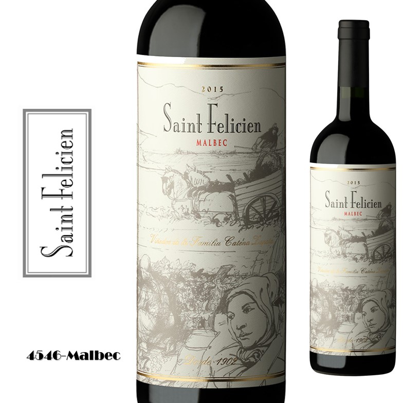 VINO SAINT FELICIEN 750 ML MALBEC (6XB)