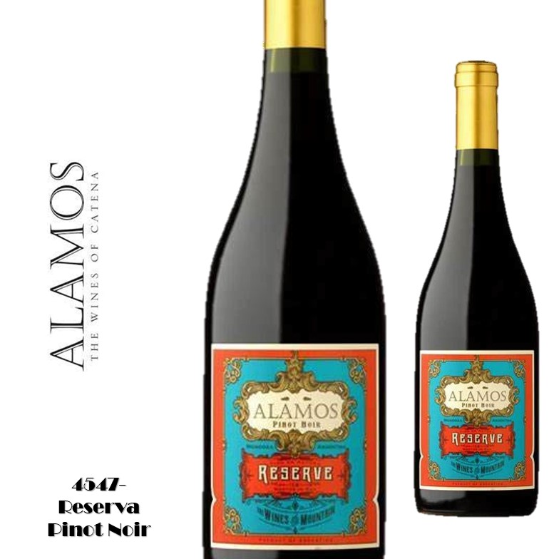 VINO ALAMOS 750 ML RESERVA PINOT NOIR(6XB)