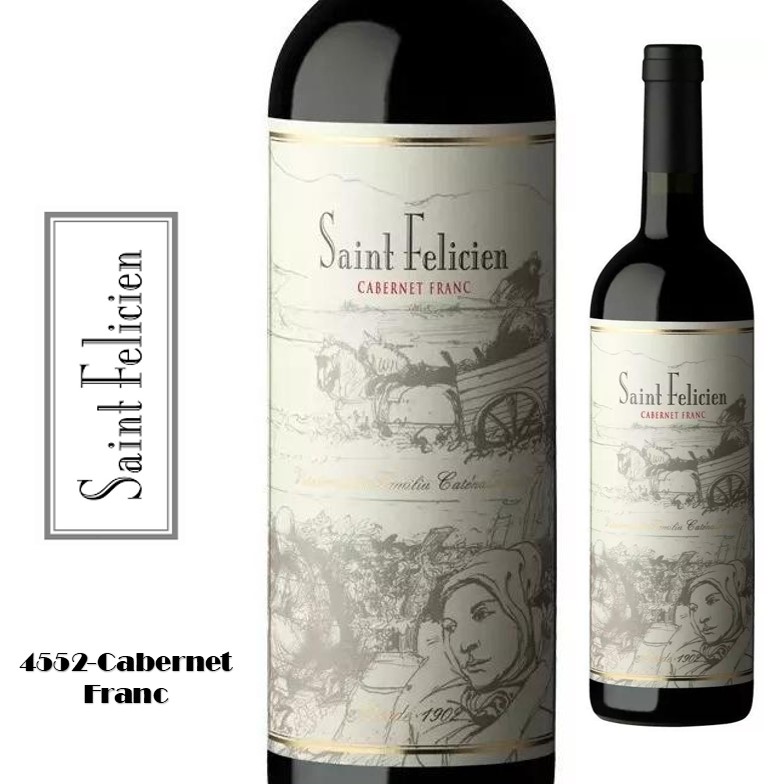 VINO SAINT FELICIEN 750 ML CABERNET FRANC (6XB)