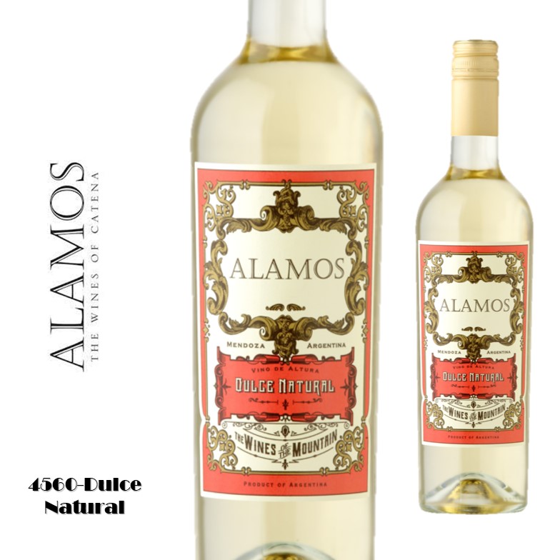 VINO ALAMOS 750 ML DULCE NATURAL (6XB)