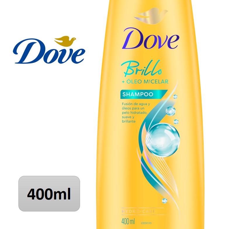 SHAMPOO DOVE 400 ML BRILLO (12XB)