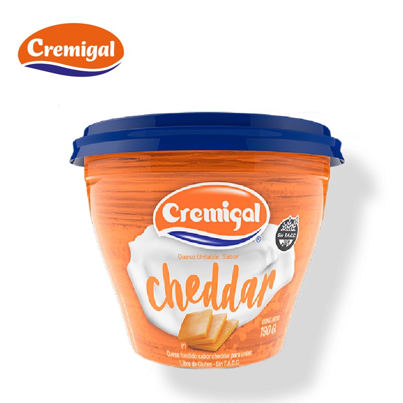 UNT CREMIGAL 190 GR CHEDDAR (12XB)