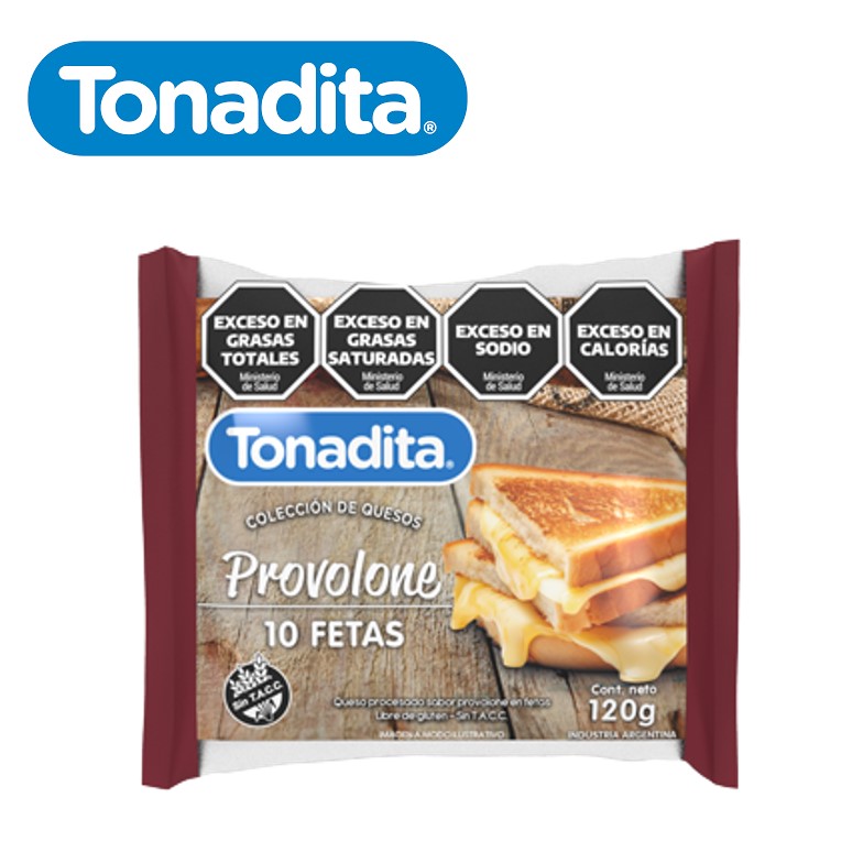 PROVOLONE TONADITA 8 FETAS (18XB)