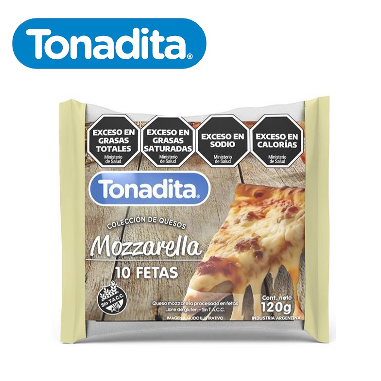 MOZZARELLA TONADITA 8 FETAS (18XB)
