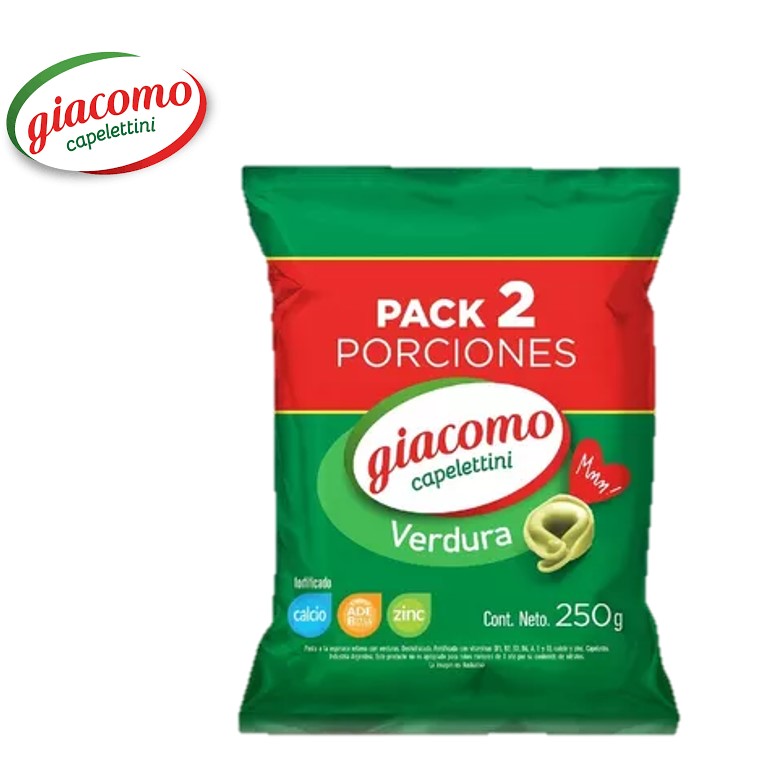CAPPELLETTI GIACOMO 250 GR VERD (18 UXB)