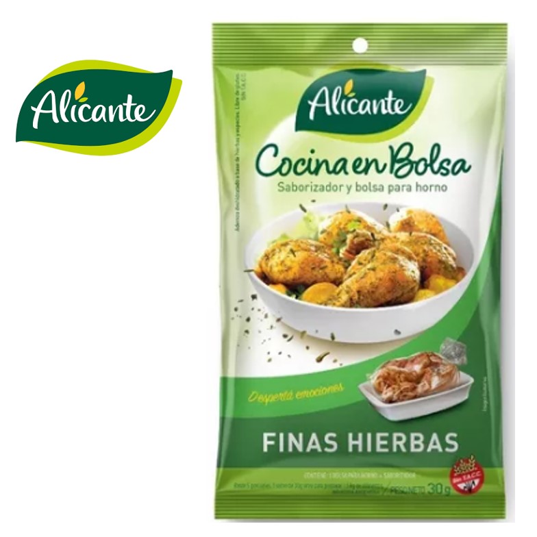 BOLSA COC ALICANTE FINAS HIERB (10XB)