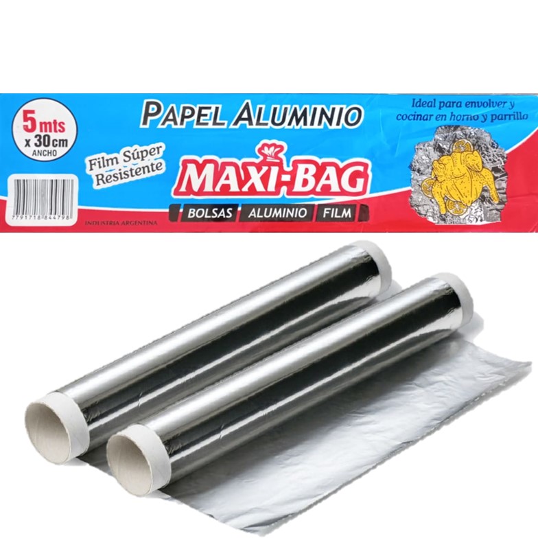 ROLLO ALUMINIO MAXI-BAG 5M