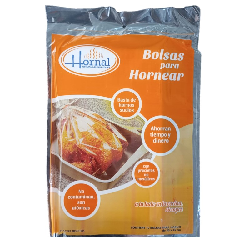 BOLSA HORNAL 10 U 30X45CM P/HORNO