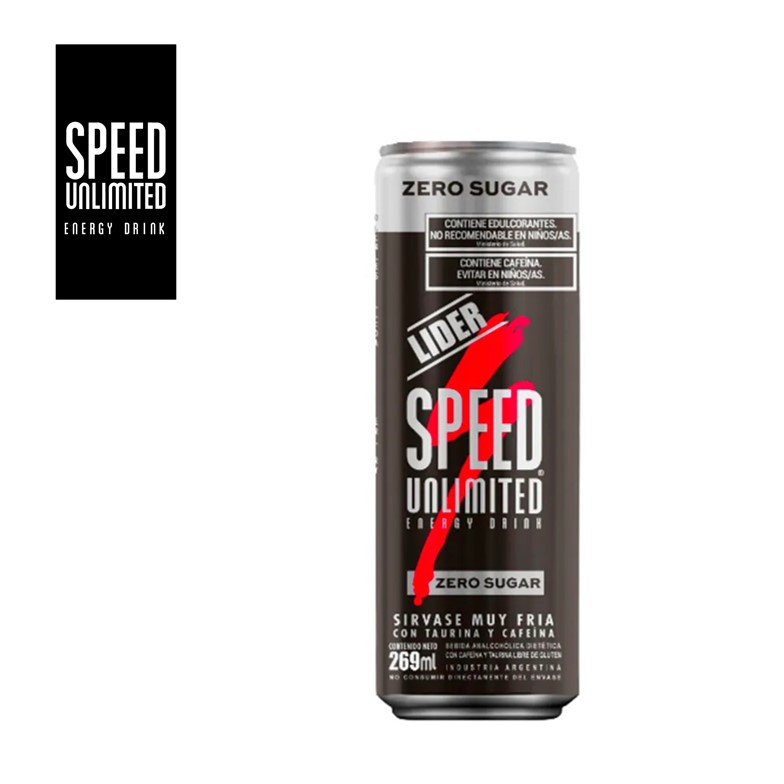 SPEED 250 ML ZERO AZUCAR (24XB)