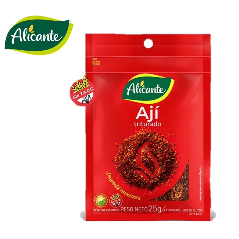 AJI TRITURADO ALICANTE 25 GR (12XB)