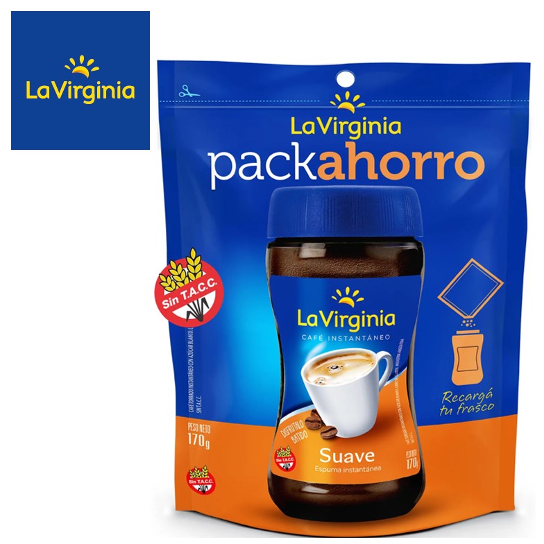 CAFE LV INST 170 GR SUAVE DP (6XB)