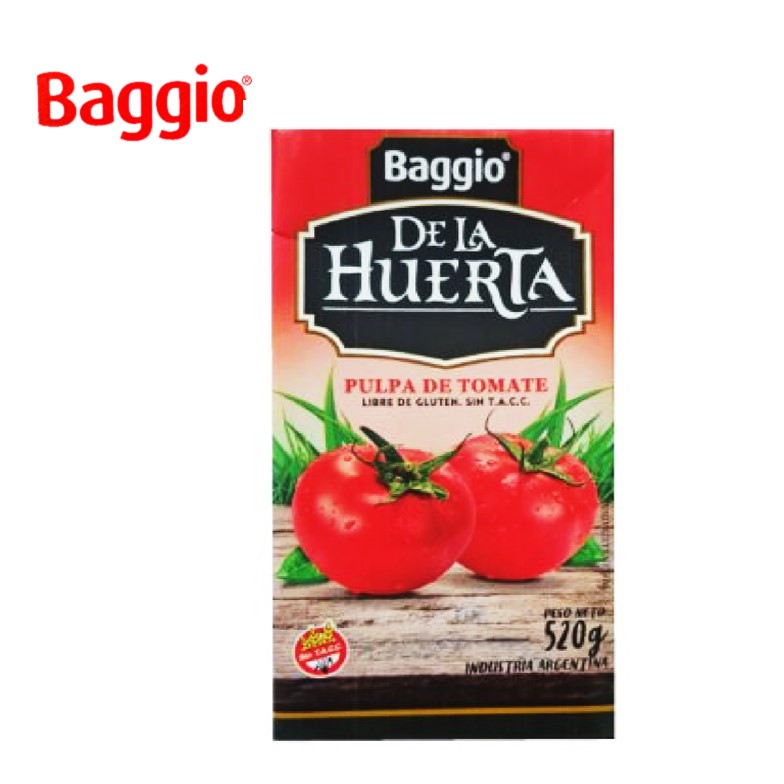 PULPA DE TOMATE HUERTA 520 GR (12XB)