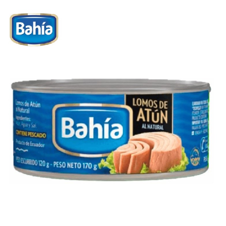 ATUN BAHIA 170 GR LOMITO NAT (48XB) - imagen 2