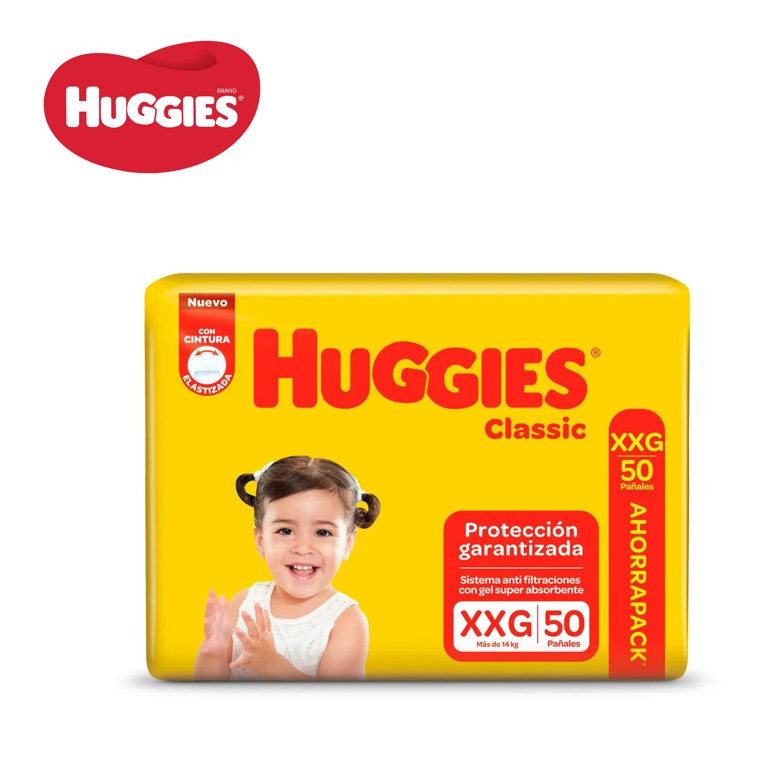 PAÑ HUGGIES CLASSIC XXG 54U