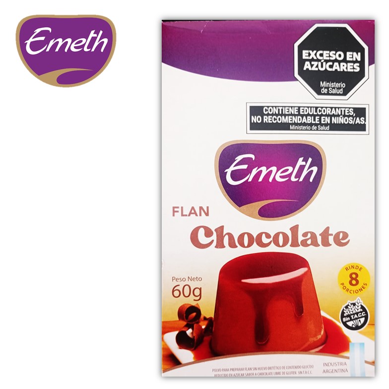 FLAN EMETH 60 GR CHOCOLATE  (6XB)