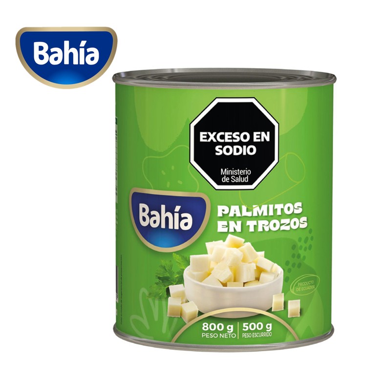 PALMITOS BAHIA 800 GR TROZOS (12XB)