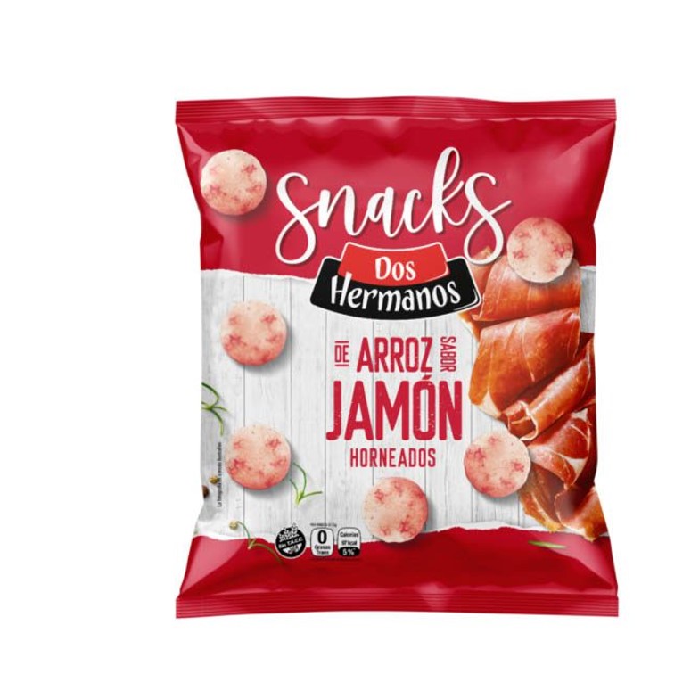 SNACK 2 HNOS JAMON 80G (10UXB)