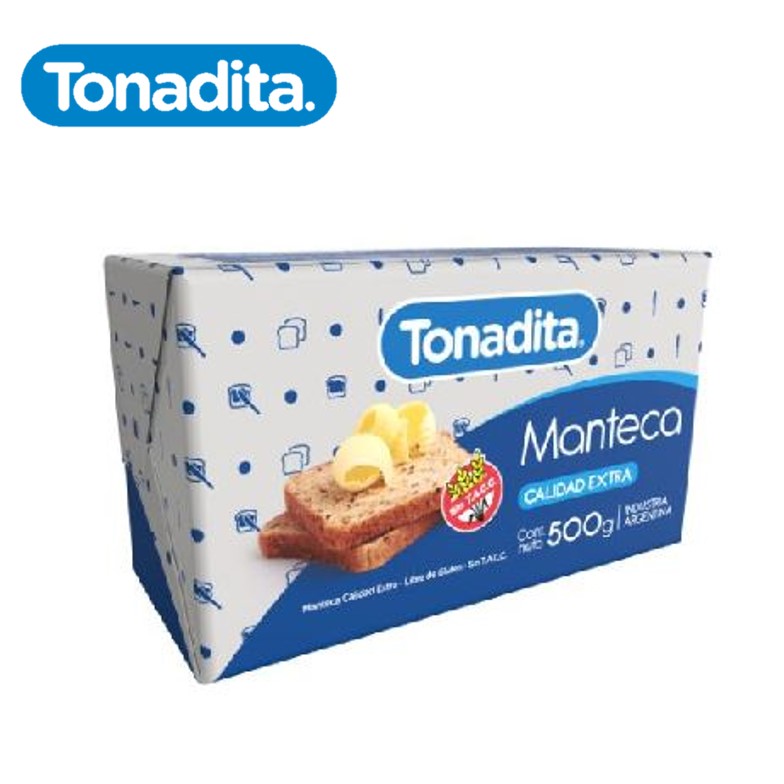 MANTECA TONADITA 500 GR (12XB)