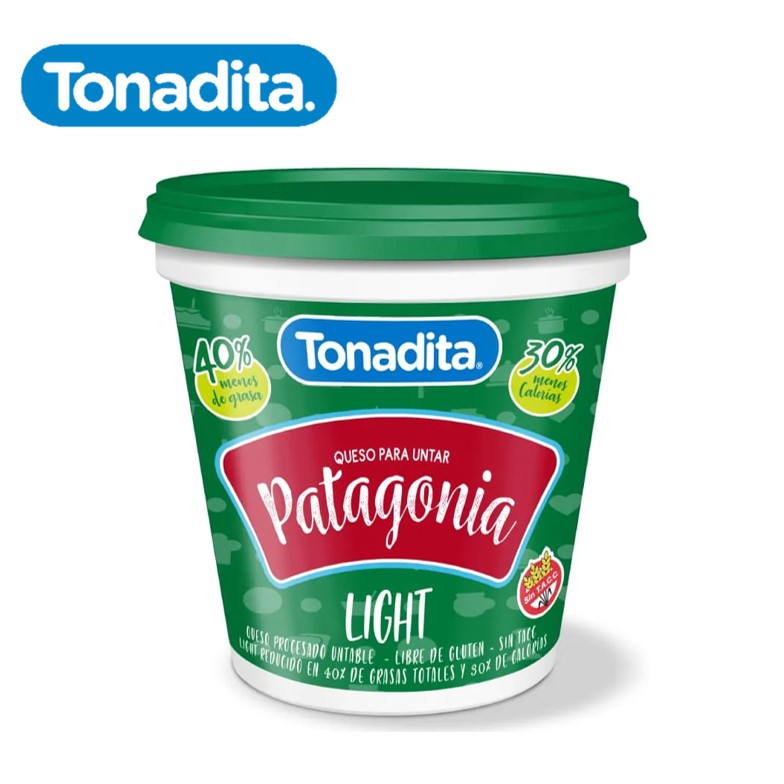 QUESO CREMA PATAGONIA 290 GR LIGHT (12XB)