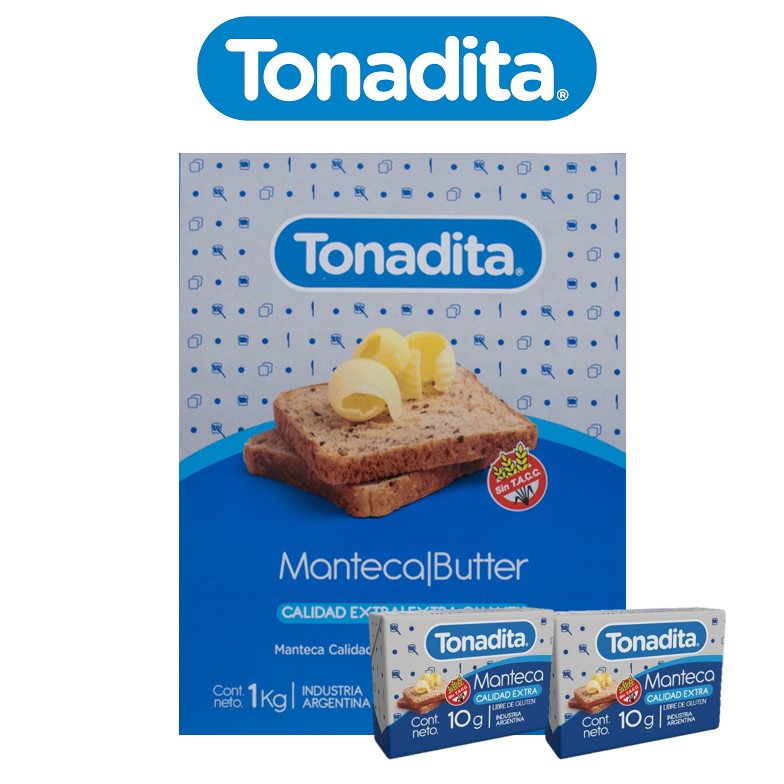 MANTECA TONADITA 100X10 GR (3XB)