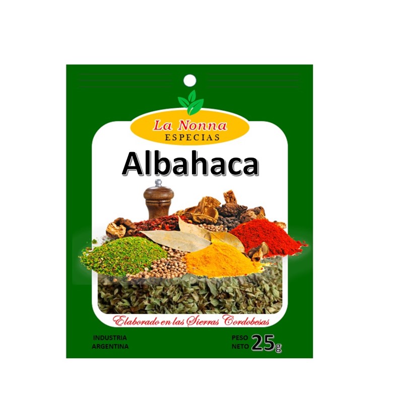 ALBAHACA LA NONNA 25G (15XB)