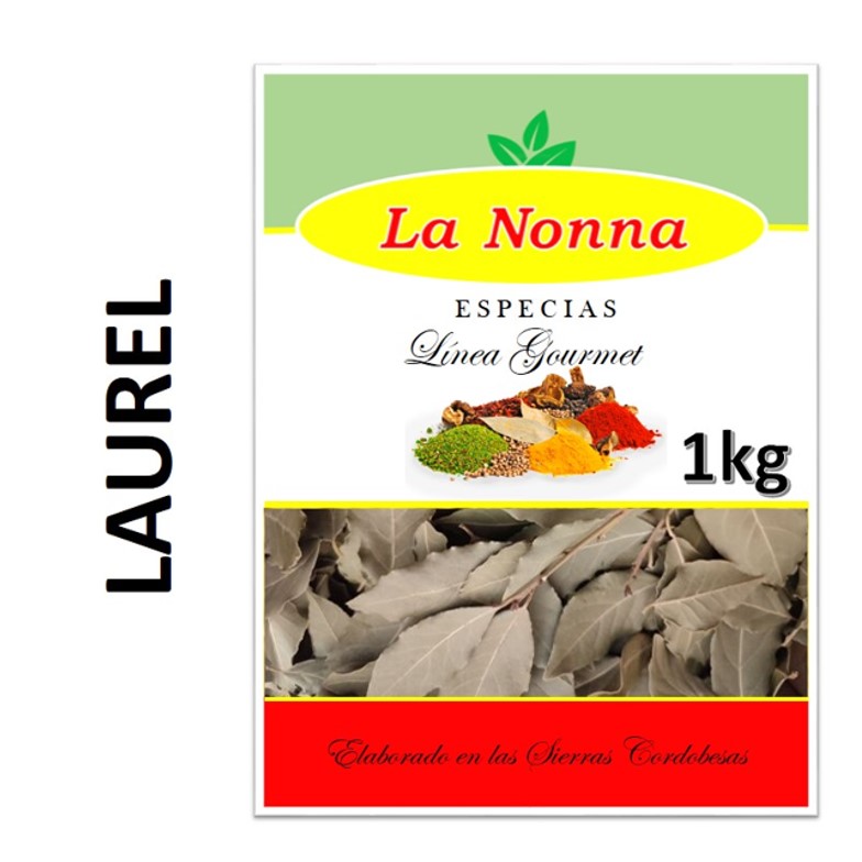LAUREL EN HOJAS LA NONNA X 1K