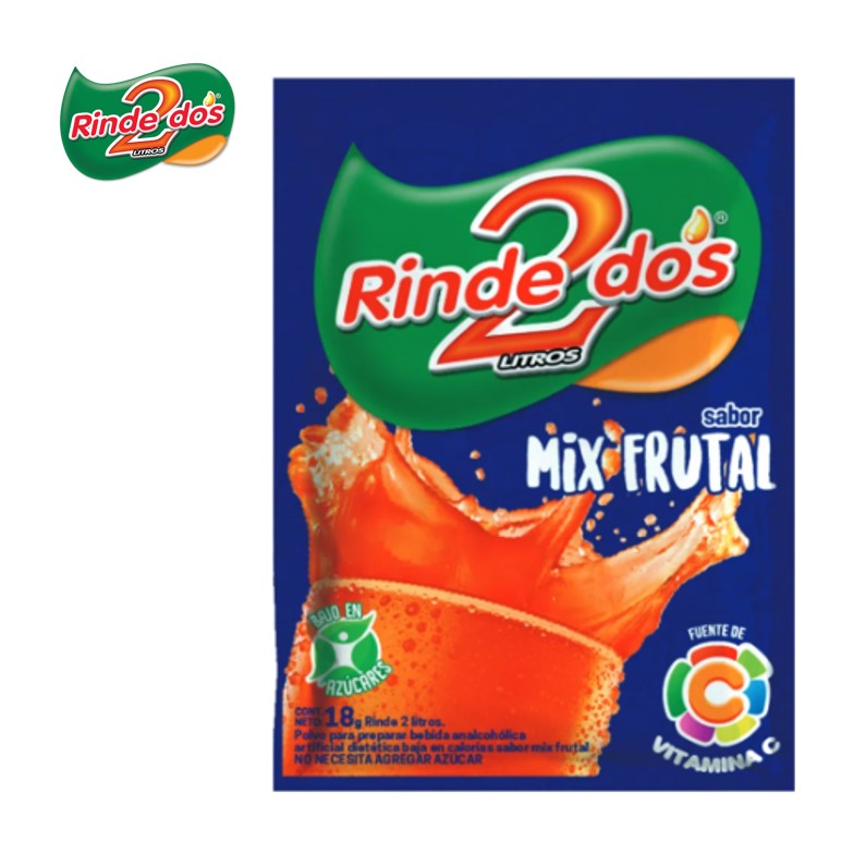 JUGO RINDE2 10 U MIX FRUTAL (12XB)