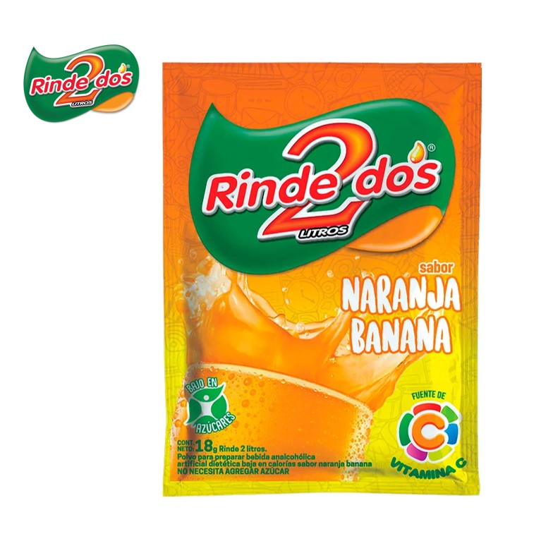 JUGO RINDE2 10 U NARAN/BAN (12XB)