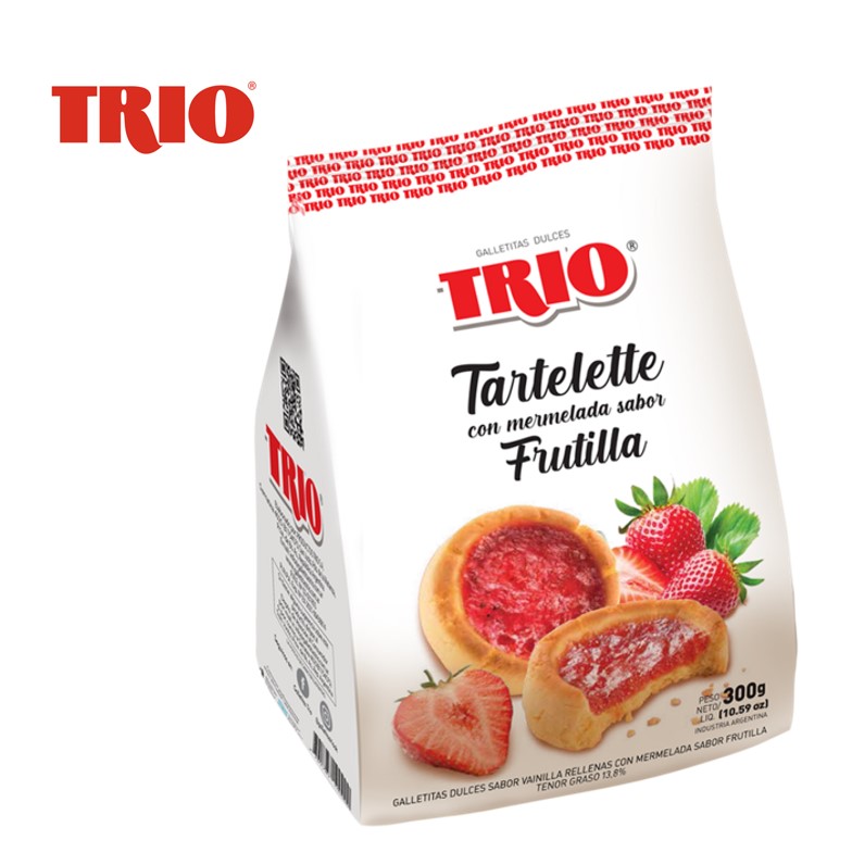 GALL TRIO 300 GR TARTELETTE FRUTILLA (10XB)
