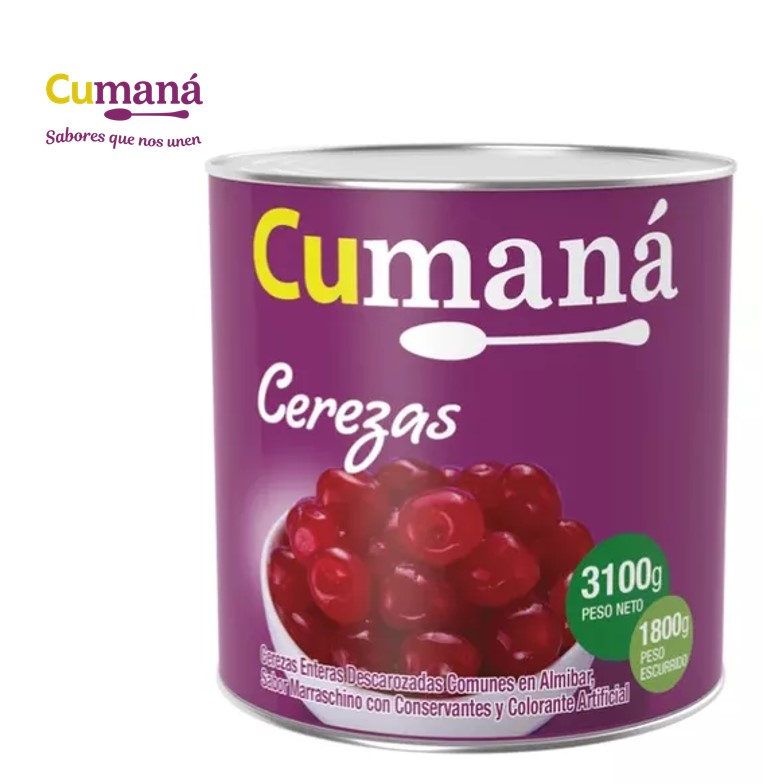 CEREZAS CUMANA 3100 GR ENTERAS