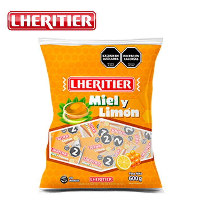 CARAM DUROS MIEL Y LIMON 600G