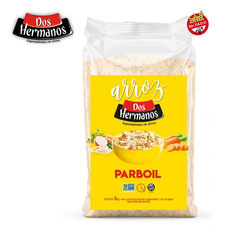 ARROZ 2 HNOS PARBOIL X 5K