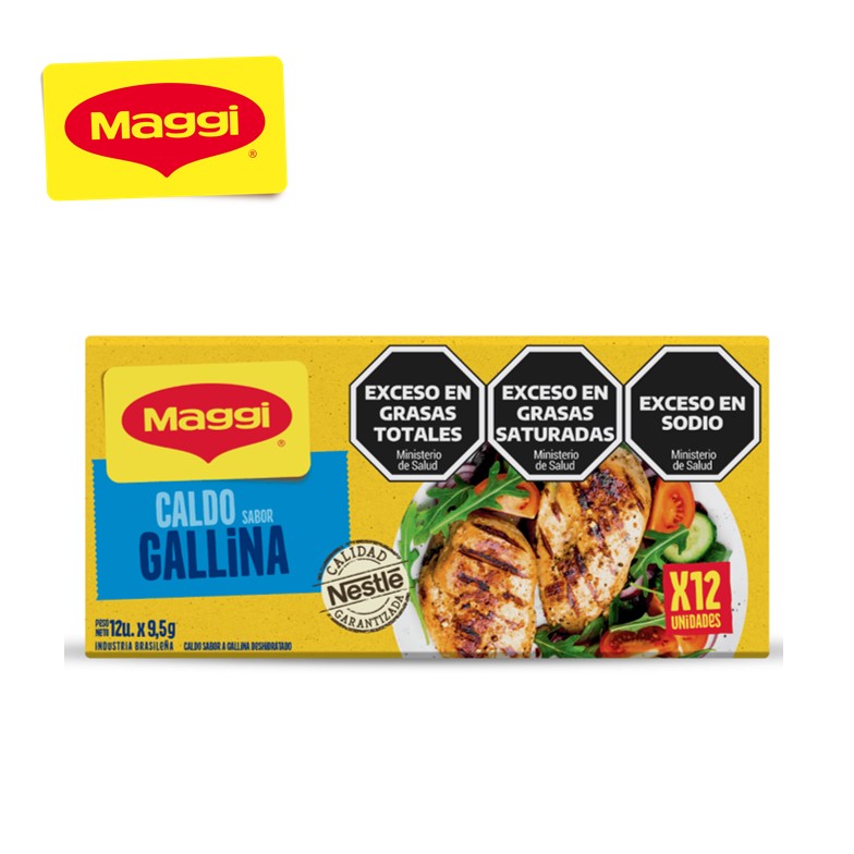 CALDO MAGGI GALLINA X 12U
