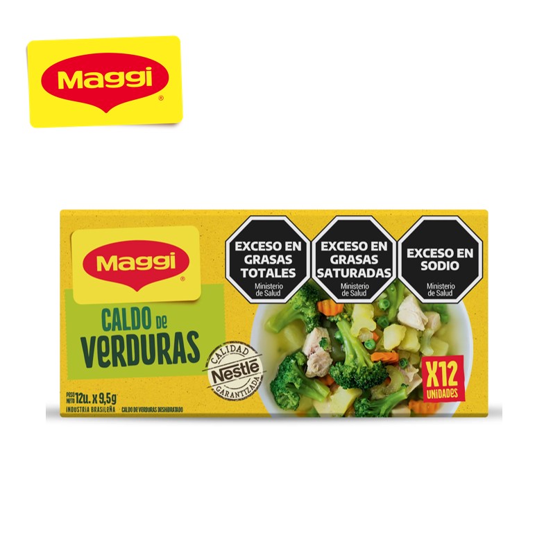 CALDO MAGGI VERDURA X 12U