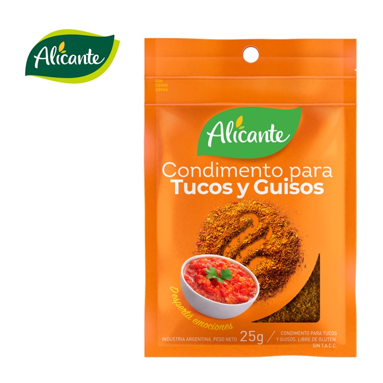 COND PRA TUCO Y GUISO ALICANTE 25G (12XB)