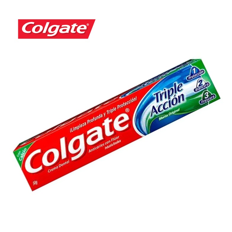 DENTRIFICO COLGATE 50 GR TRIPLE ACCION (12XB)