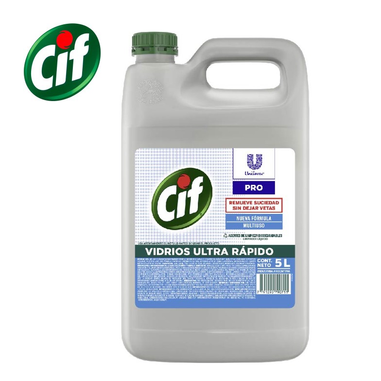 CIF VIDRIOS 5 LT PROFESIONAL