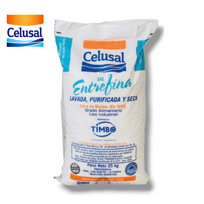 SAL FINA CELUSAL 25KG