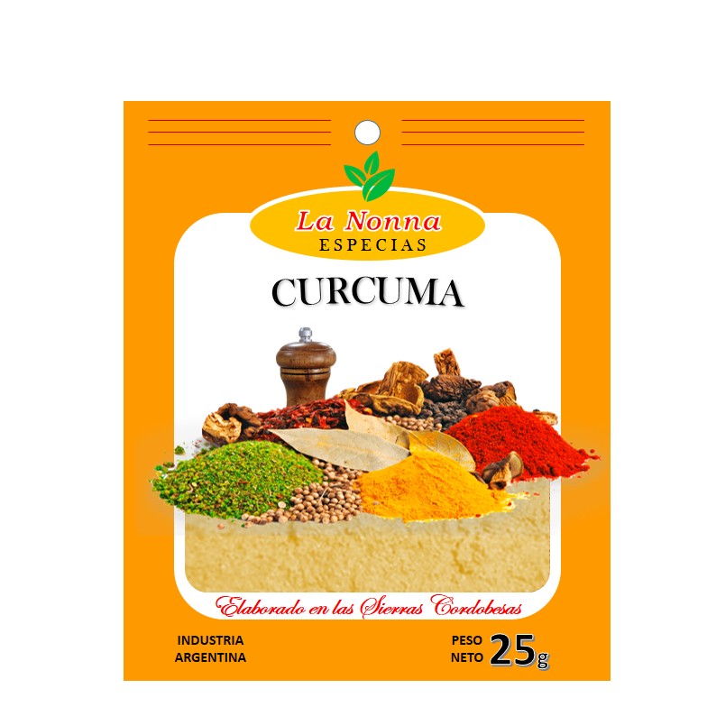 CURCUMA LA NONNA X 25G (15XB)
